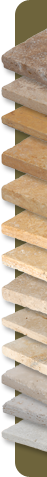 travertine color tiles