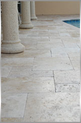 travertine floor
